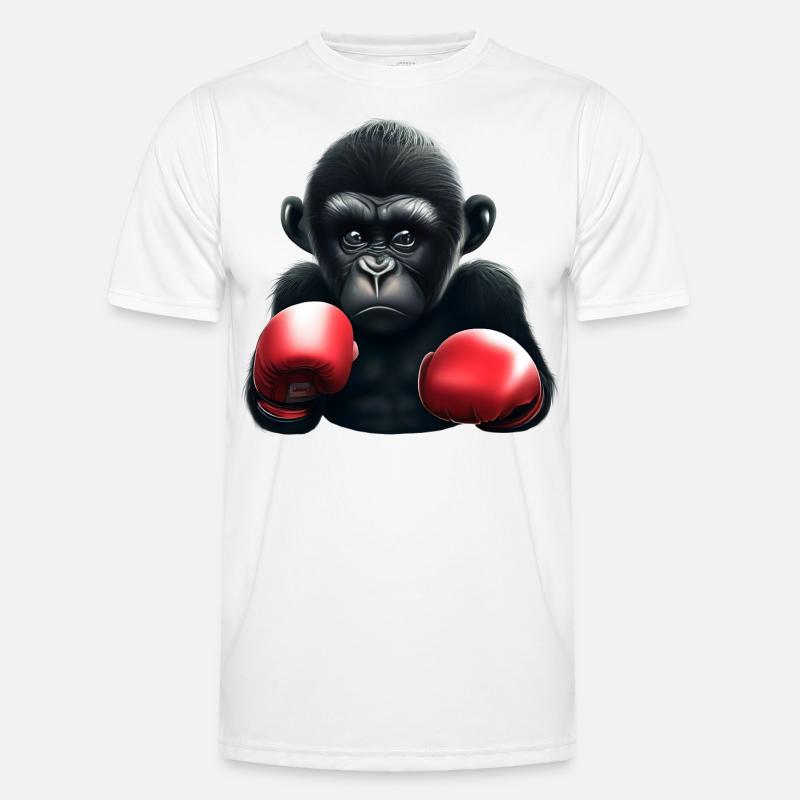 Boxer Monkey Men's Functional T-Shirt