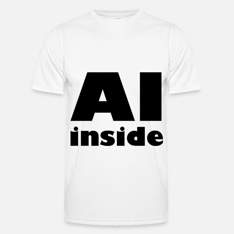 The chatbot - Men's Functional T-Shirt - white