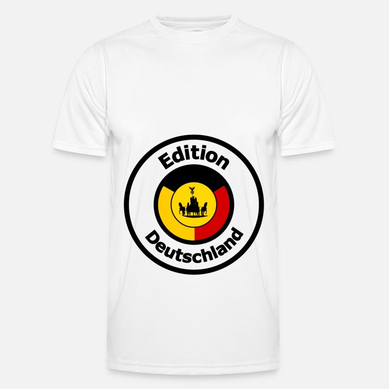 Die Edition Deutschland Männer Funktions-T-Shirt
