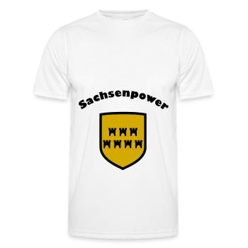 Die Macht aus Siebenbürgen - Männer Funktions-T-Shirt - Weiß - Vorne - AI Model Male 178 dark (178cm)