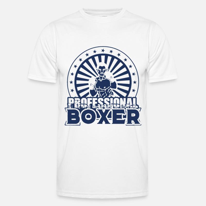 Boxer Boxer Boxer Boxer - Men's Functional T-Shirt - white
