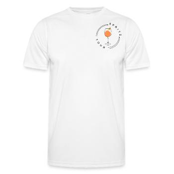 Spritz Tour - Männer Funktions-T-Shirt - Weiß - Vorne - AI Model Male 178 dark (178cm)
