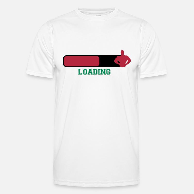 Loading - Men's Functional T-Shirt - white