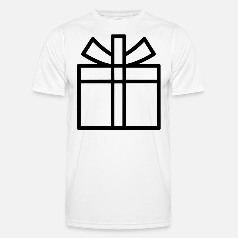 Small Gift Box - Men's Functional T-Shirt - white