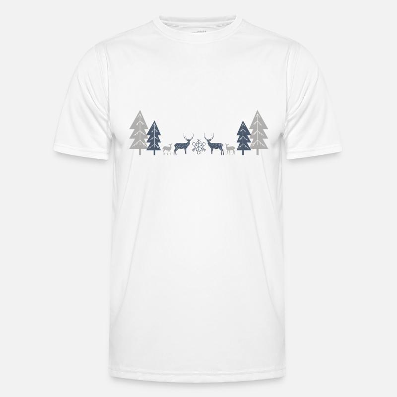 wild deer Men's Functional T-Shirt