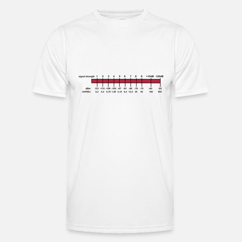 S-Meter Männer Funktions-T-Shirt