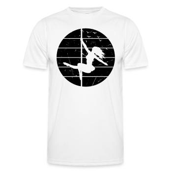Pole Dance Girls Pole Dancing I Pole Dance - Männer Funktions-T-Shirt - Weiß - Vorne - AI Model Male 178 dark (178cm)