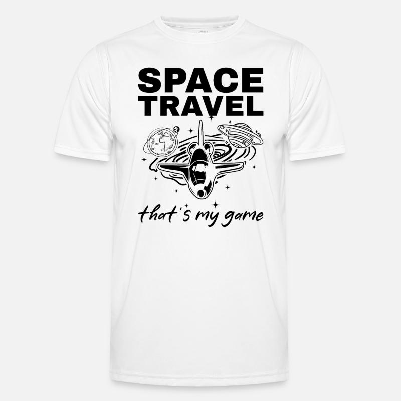 Voyage spatial C’est mon jeu I Vaisseau spatial aérospatial T-shirt sport Homme