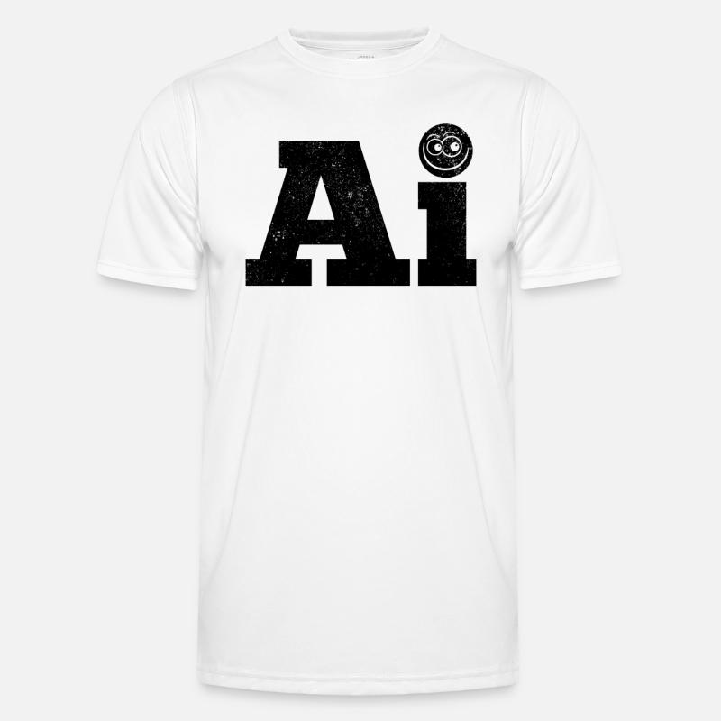 Funny Ai Artificial Intelligence Männer Funktions-T-Shirt