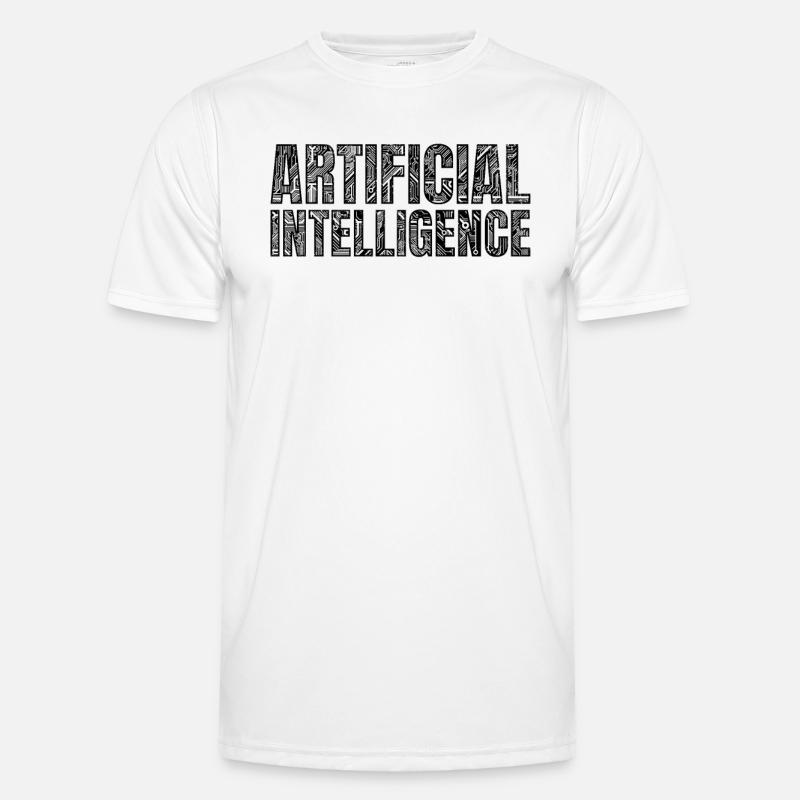 Artificial Intelligence - Men's Functional T-Shirt - white