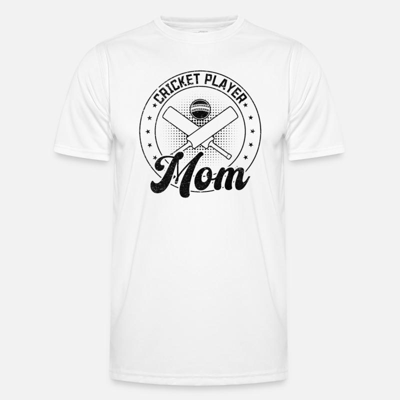 Maman joueuse de cricket T-shirt sport Homme