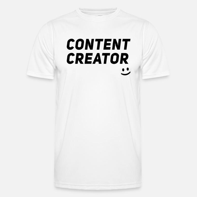 Content Creator - Blogger, Vlogger, Influencer Men's Functional T-Shirt