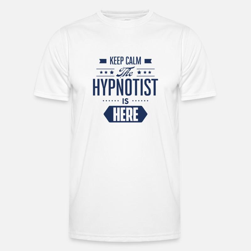 Hypnotist Team Hypnotize Hypnotically Hypnosis Men's Functional T-Shirt