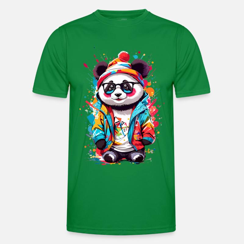Cool Panda T-shirt sport Homme