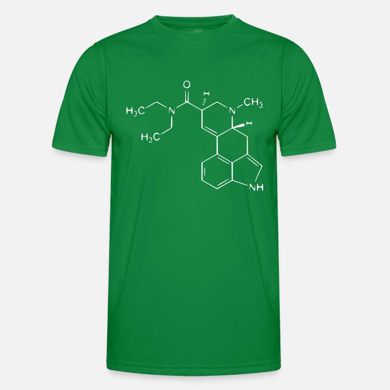 LSD Acid Albert Hoffman Halluzinogen Psychedelika Männer Funktions-T-Shirt