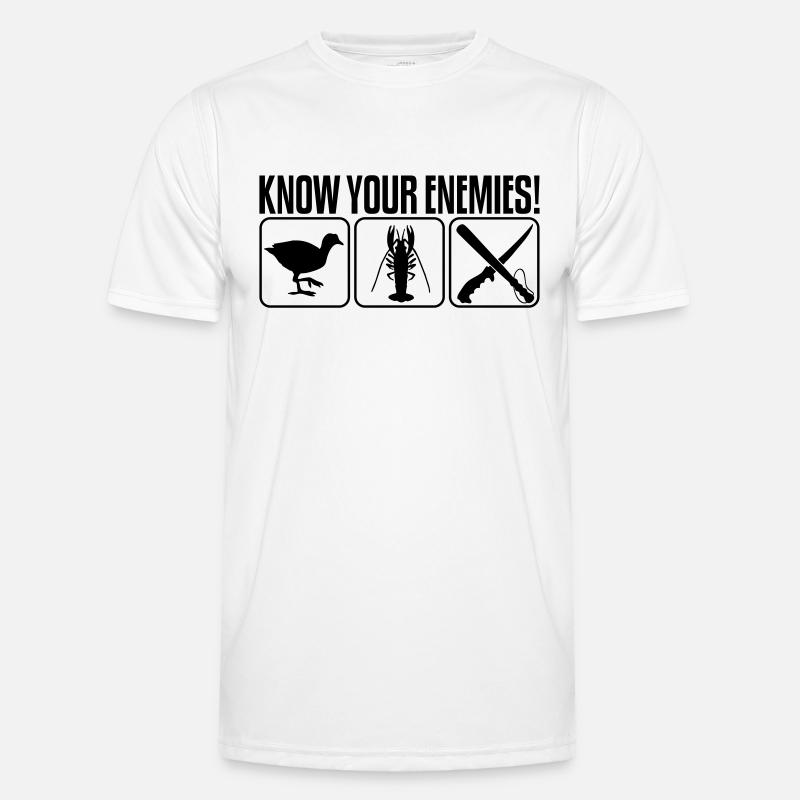 KNOW YOUR ENEMIES Men's Functional T-Shirt