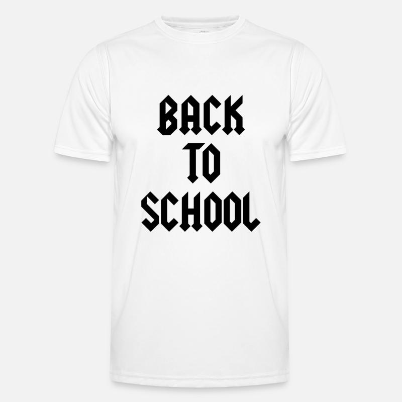 Back To School Schulanfang Schulbeginn Geschenk Männer Funktions-T-Shirt