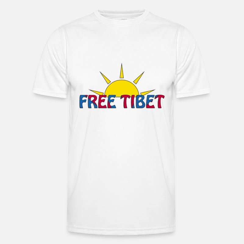 tibet libre T-shirt sport Homme