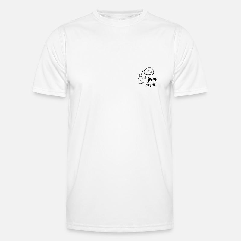 eat jam not ham Männer Funktions-T-Shirt