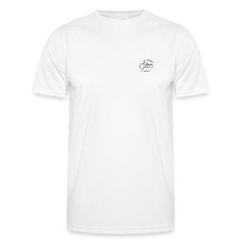 Adrien - T-shirt sport Homme - blanc - Devant - AI Model Male 178 dark (178cm)