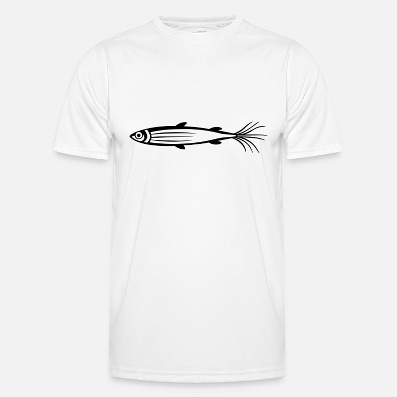 Fisch Männer Funktions-T-Shirt