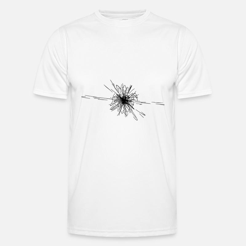 Vector Stars Nova Explosion - Men's Functional T-Shirt - white