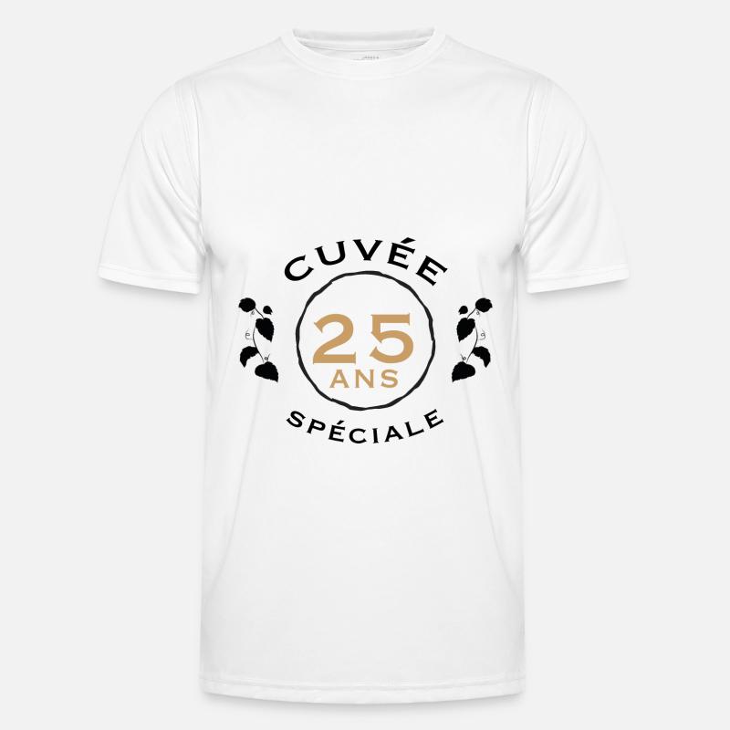 Cuvée spéciale 25 ans T-shirt sport Homme