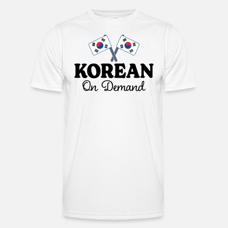Korean on request Korean interpreter Men's Functional T-Shirt