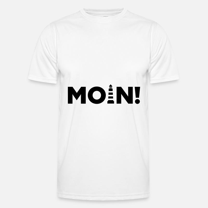 Moin. Männer Funktions-T-Shirt