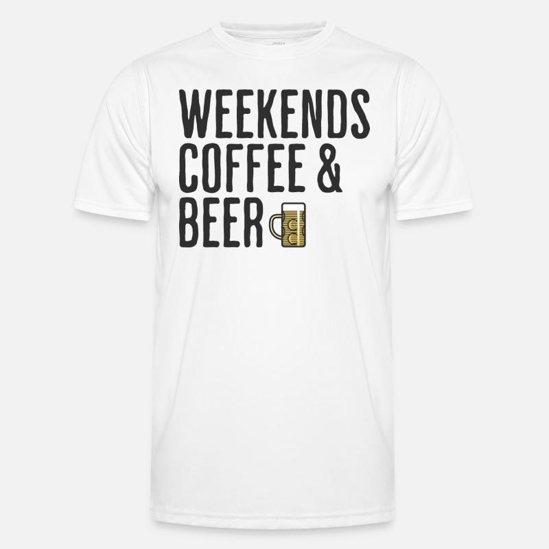 Coffee & Beer Weekends Comedy Weekend Men's Functional T-Shirt