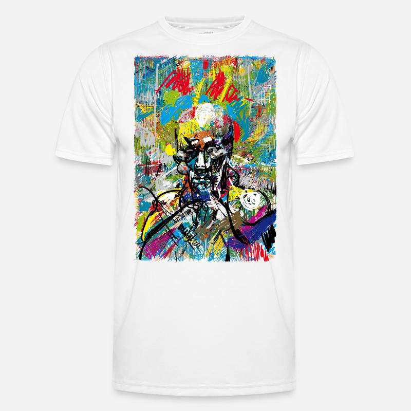 Kunst Männer Funktions-T-Shirt