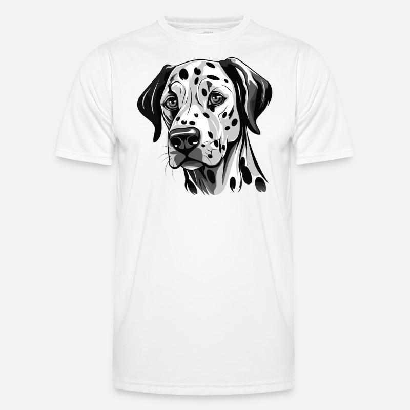 Dalmatien mignon T-shirt sport Homme