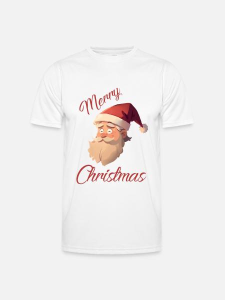 Happy Santa - Men's Functional T-Shirt - white
