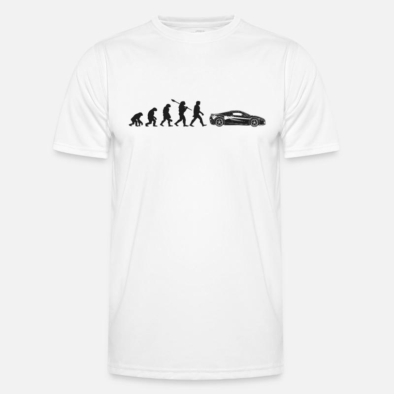 Auto De Sport Evolution - Men's Functional T-Shirt - white