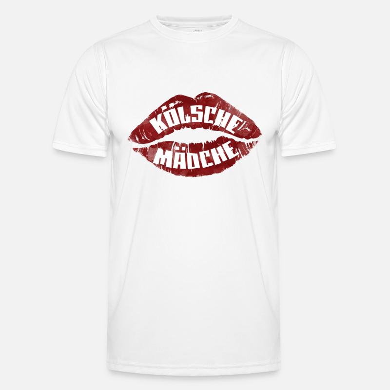 Kölsche Mädche Köln Kölnerin Mädchen Männer Funktions-T-Shirt