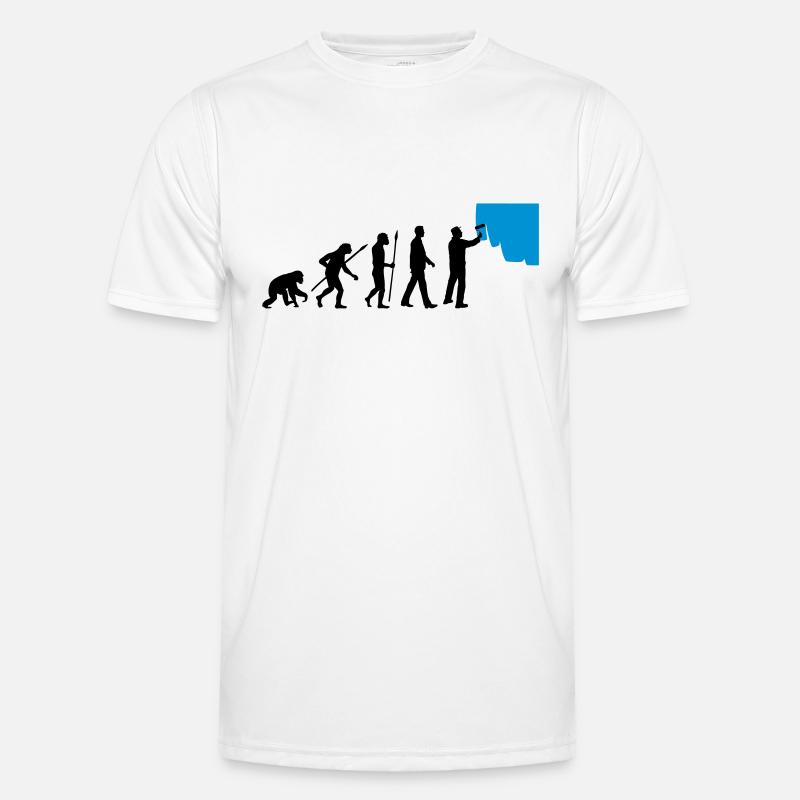 evolution_painters_062012_a_2c - Men's Functional T-Shirt - white