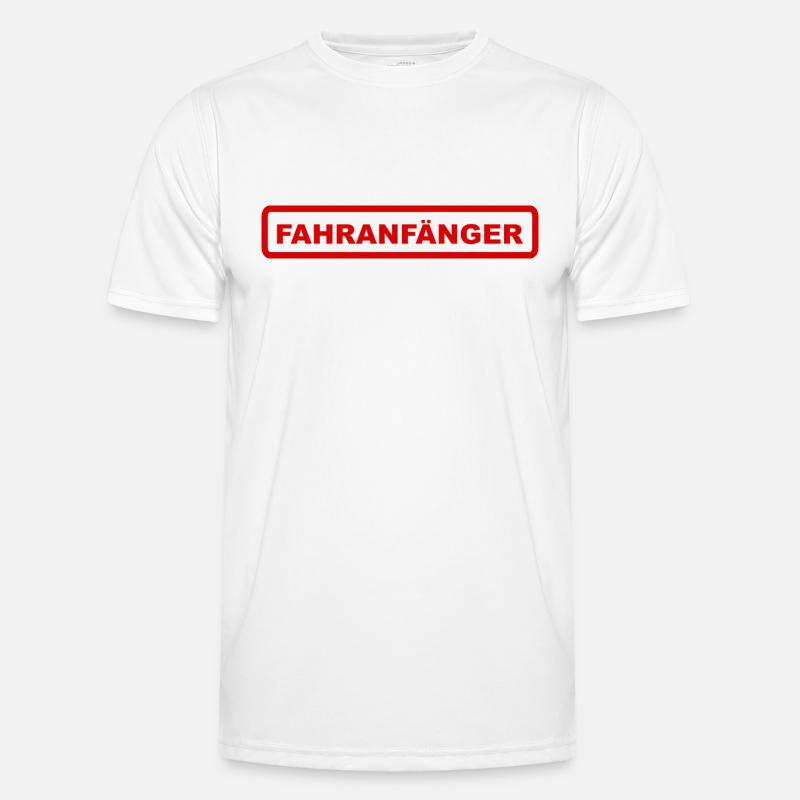 Fahranfänger Männer Funktions-T-Shirt