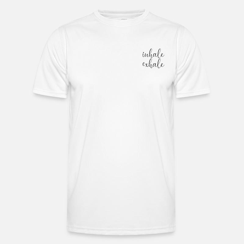 Expirez par inspiration T-shirt sport Homme