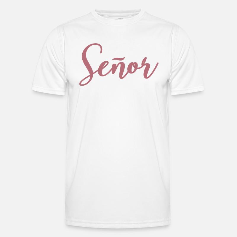 Señor Verlobungsbräutigam wird Hochzeitsfeier sein Männer Funktions-T-Shirt