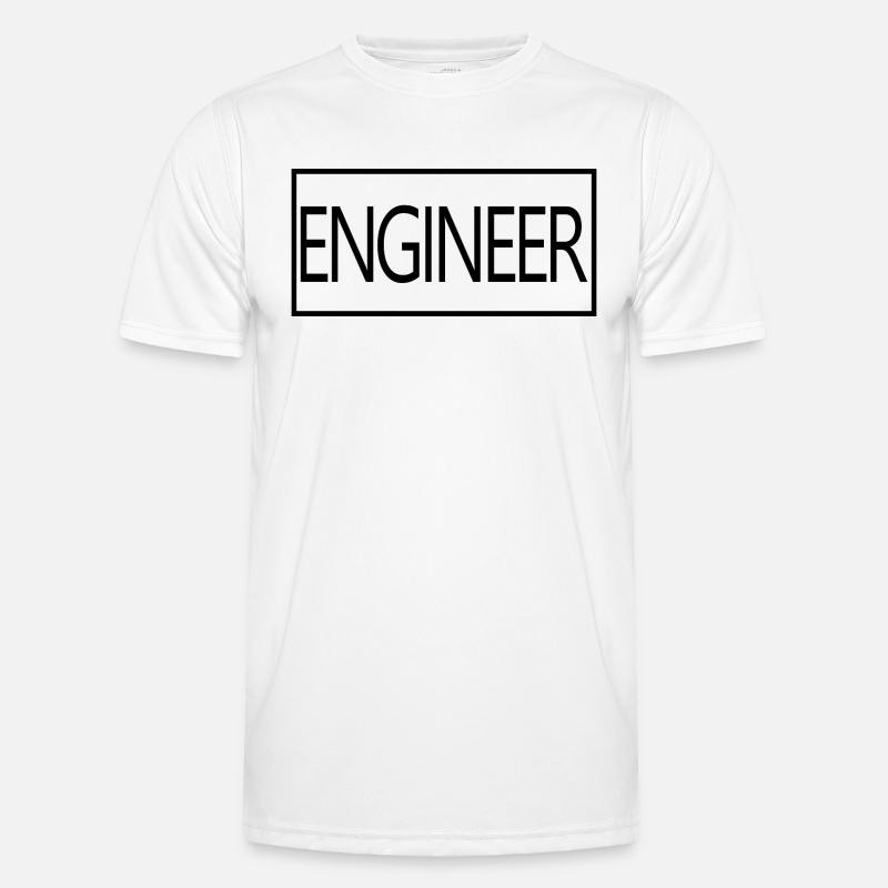 Engineer Proud Graduated Engineering Student - Men's Functional T-Shirt - white