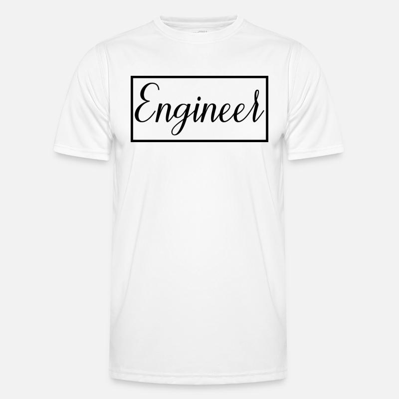 Engineer Proud Graduated Engineering Student - Men's Functional T-Shirt - white