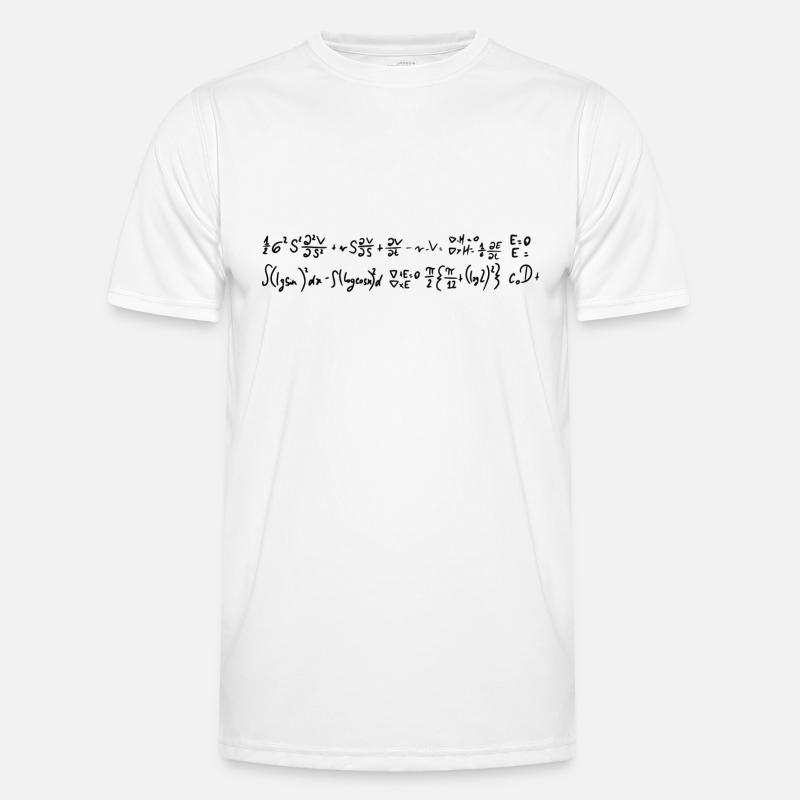 Formules mathématiques T-shirt sport Homme