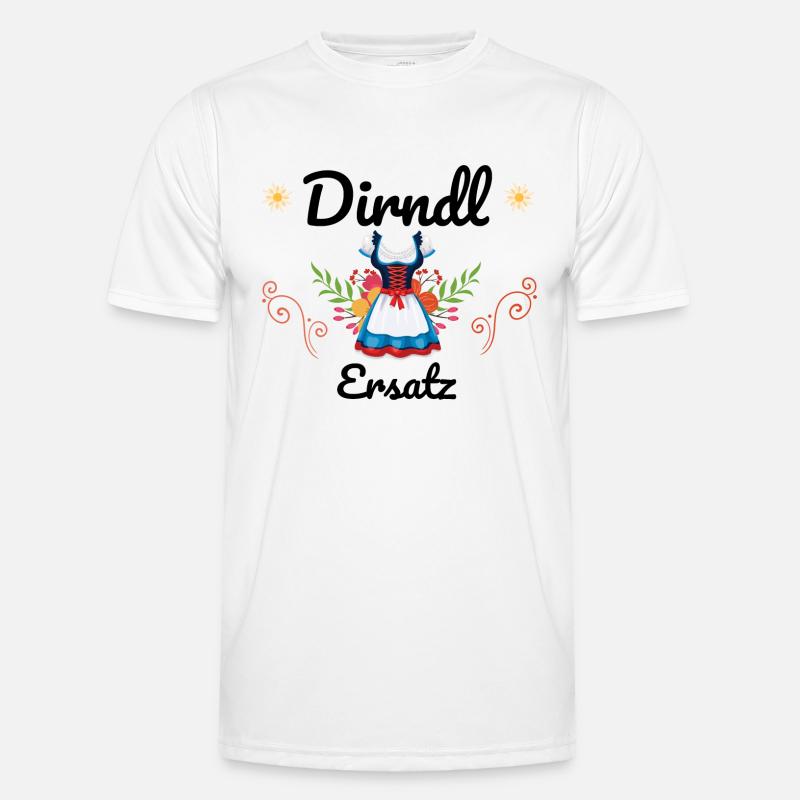 Dirndl Ersatz Männer Funktions-T-Shirt
