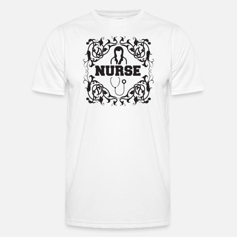 Nurse - Men's Functional T-Shirt - white