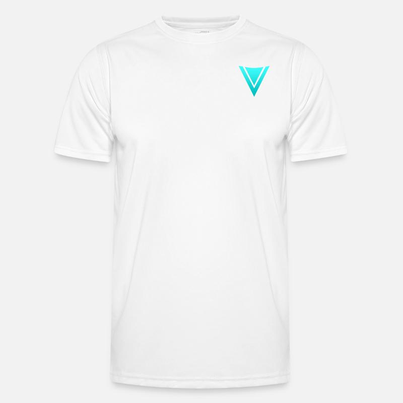 FronzeDE Basic Turquoise T-shirt sport Homme