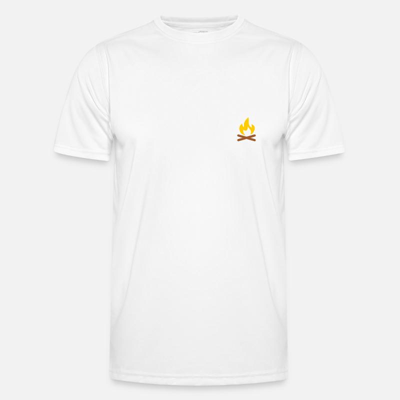 Feu de camp T-shirt sport Homme
