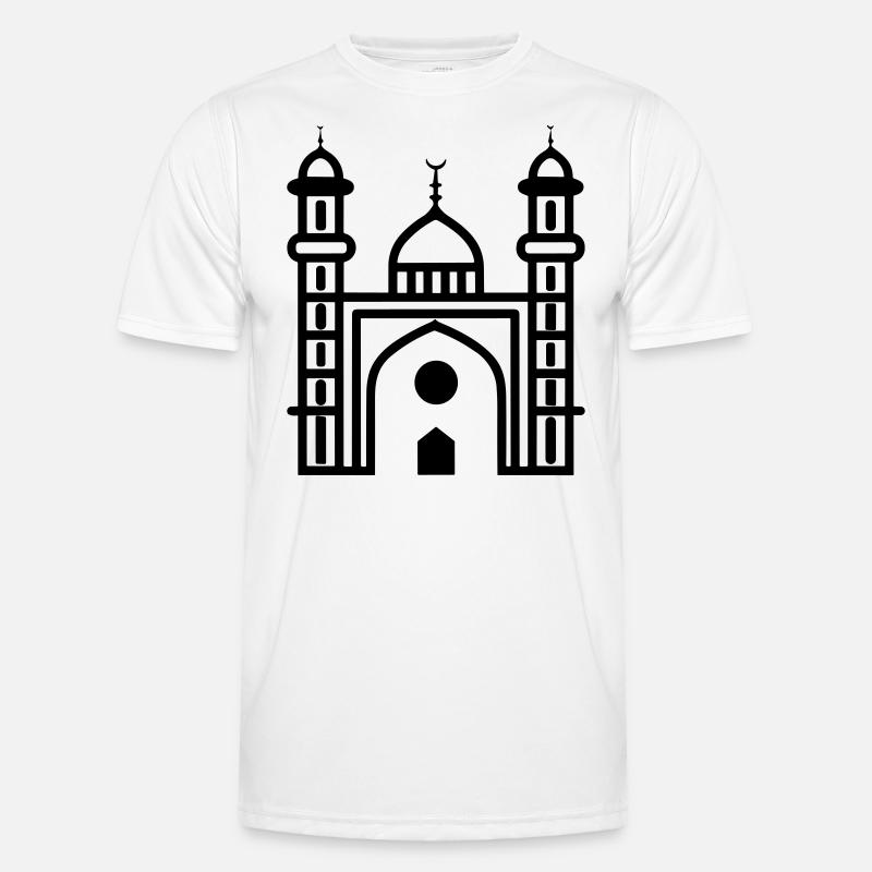 Moschee Männer Funktions-T-Shirt