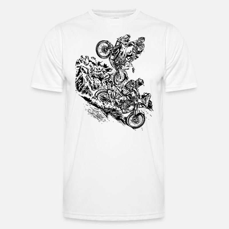 Raid de rallye T-shirt sport Homme