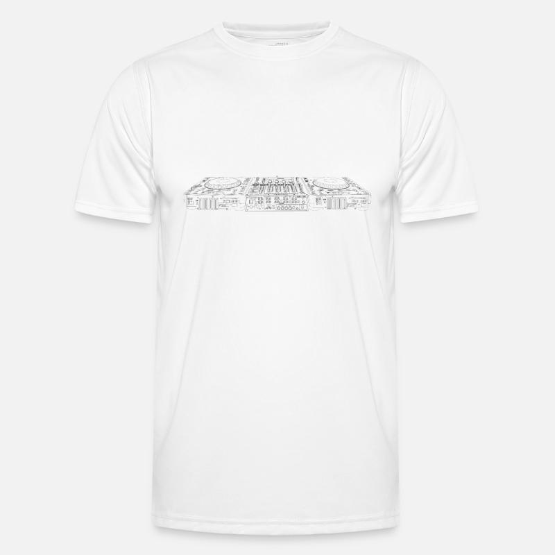 CDJ 1000 DJ-Setup Männer Funktions-T-Shirt
