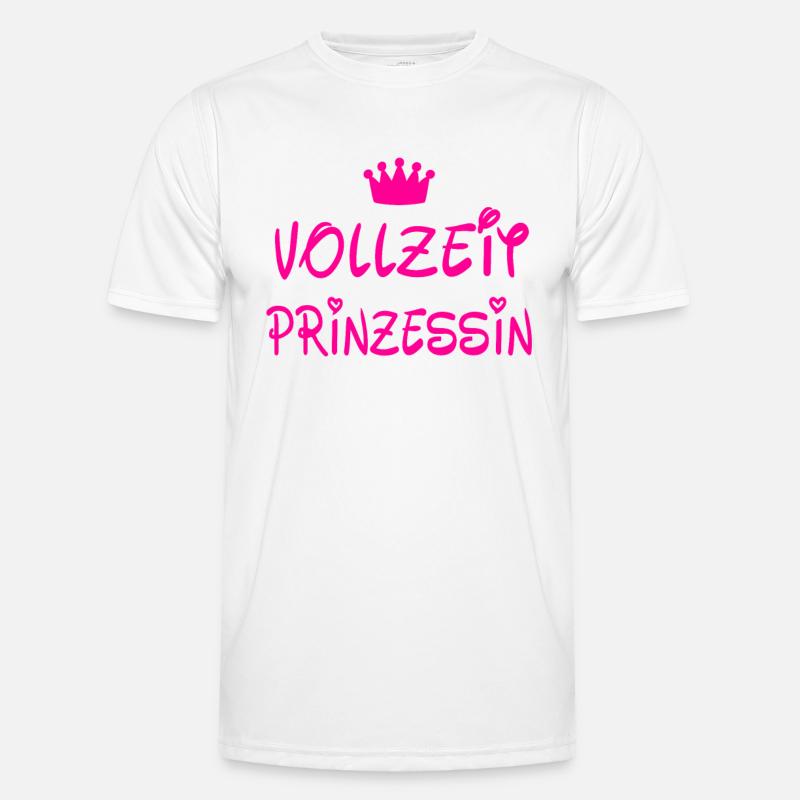 Vollzeit Prinzessin Männer Funktions-T-Shirt